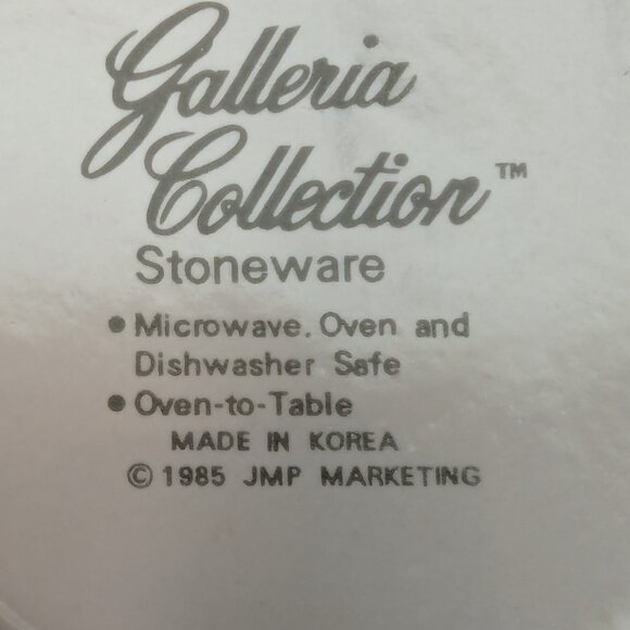 Galleria Collection Stoneware Pink Floral Ramekin 1985 JMP Marketing Lot of 3 - Picture 10 of 10